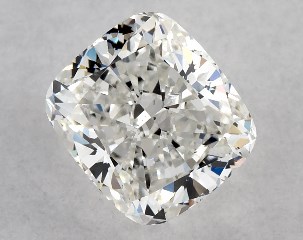 GIA 0.76 Carat H-VS2 Very Good Cut Cushion Modified Diamond